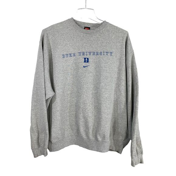 Vintage Duke University Sweatshirt Nike Center Swoosh Mens XXL - Picture 1 of 8